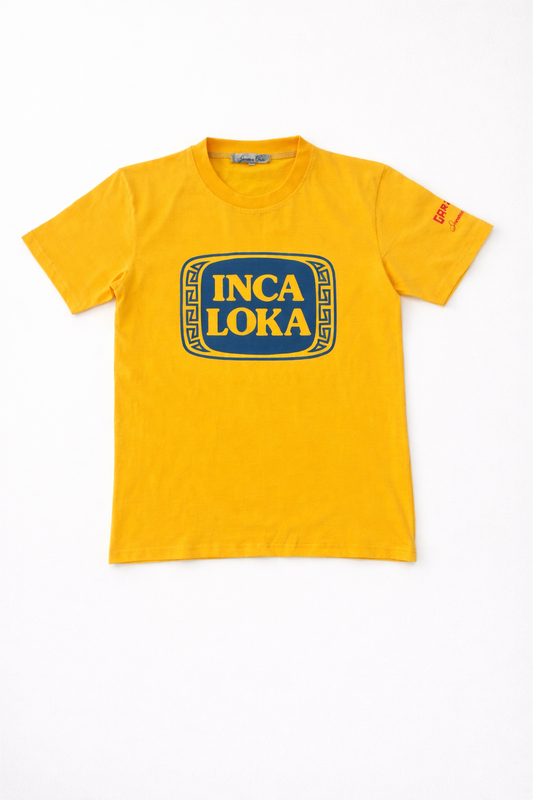 T SHIRT INCA LOKA AMARILLA