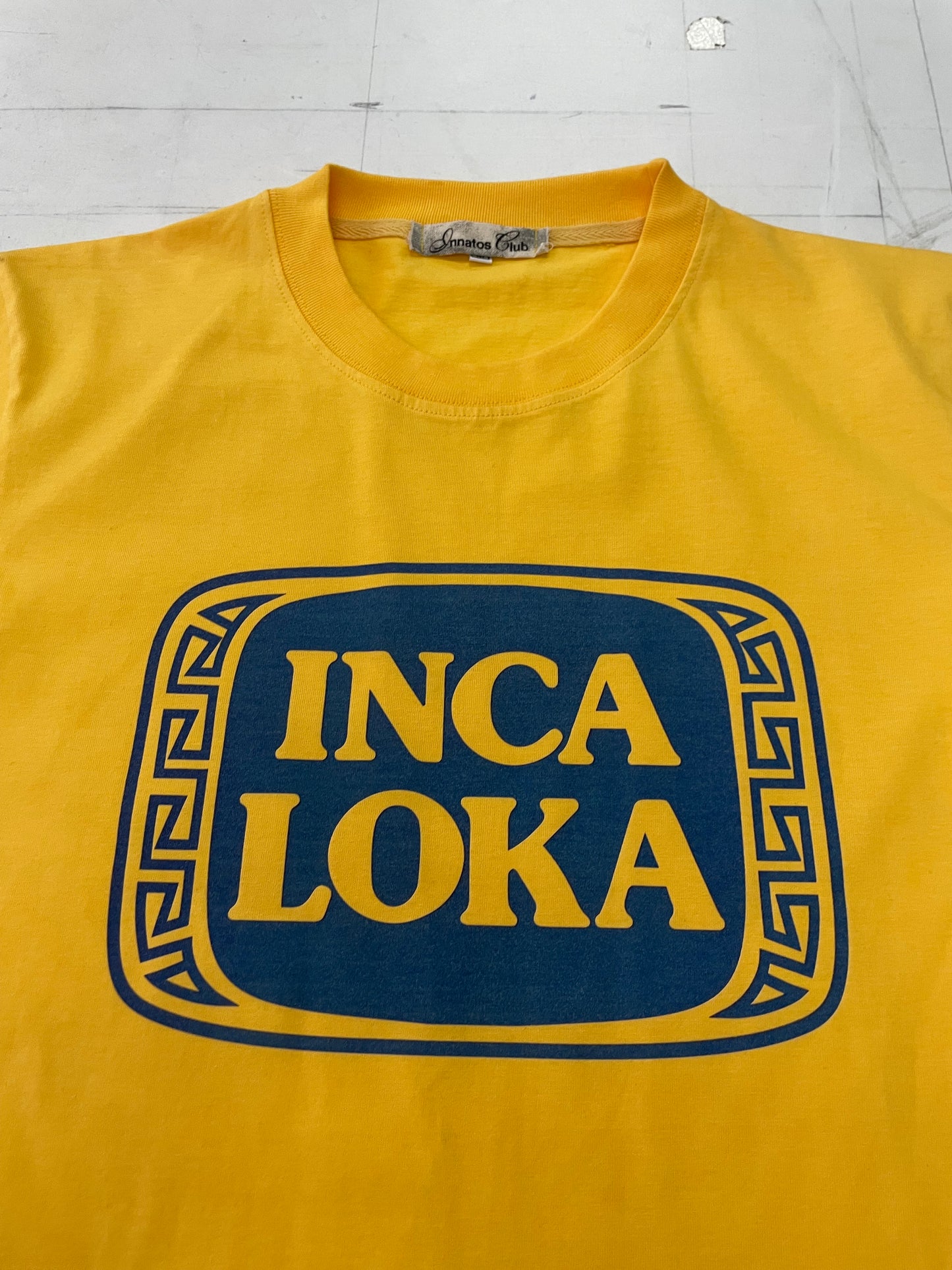 T SHIRT INCA LOKA AMARILLA
