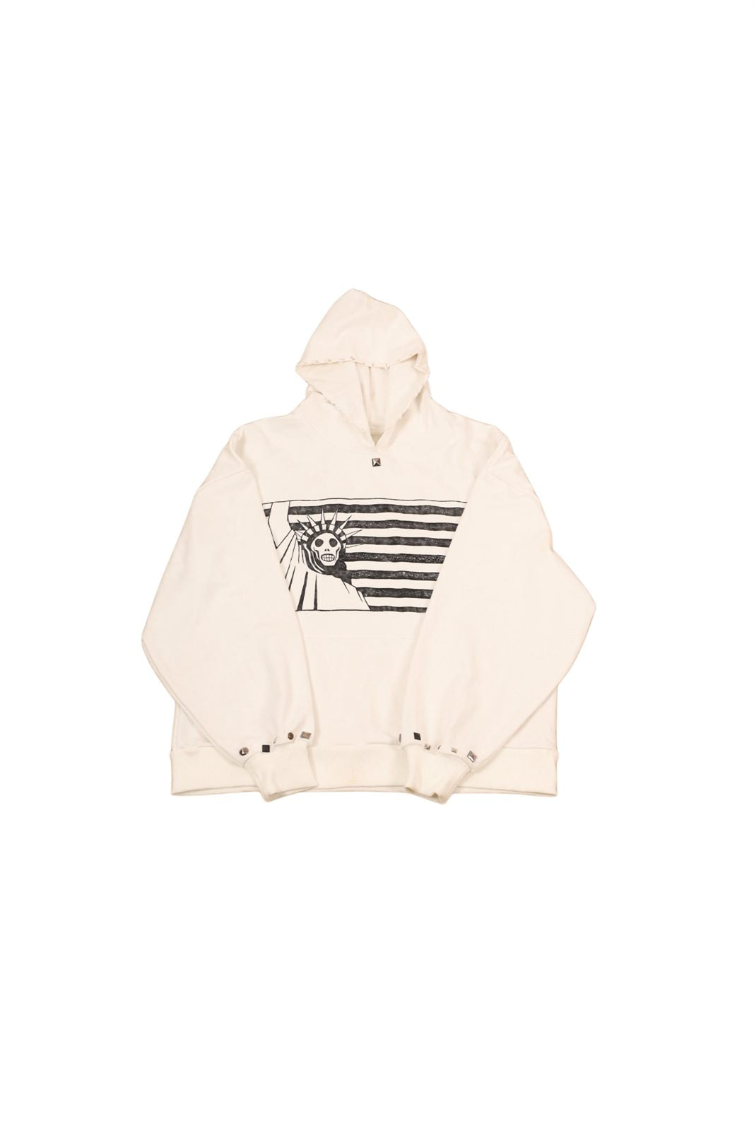 HOODIE PUNK NO MUERE crudo