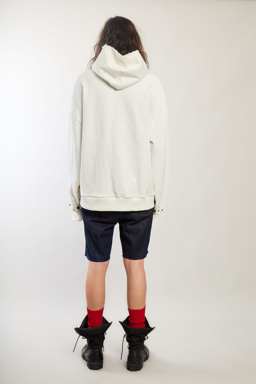 HOODIE PUNK NO MUERE crudo