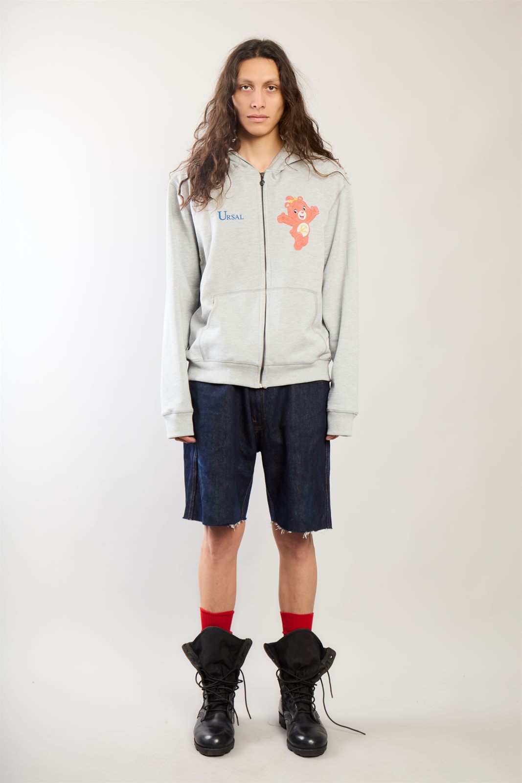 HOODIE URSAL gris