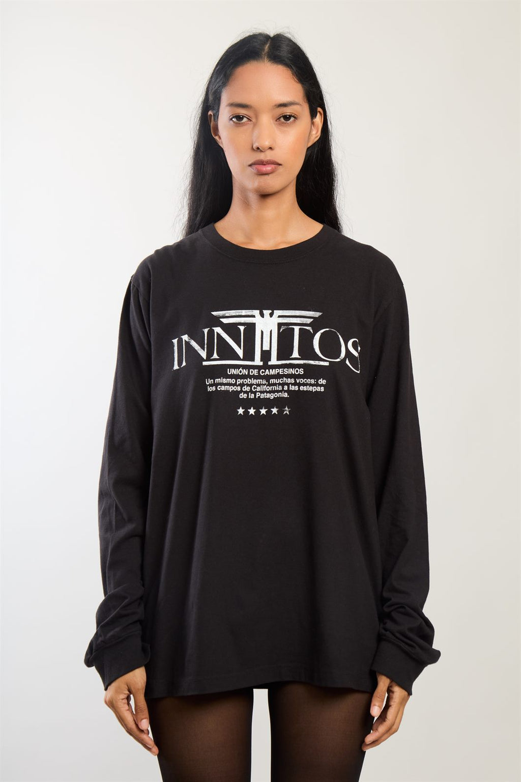 LONGSLEEVE CAMPESINO negro