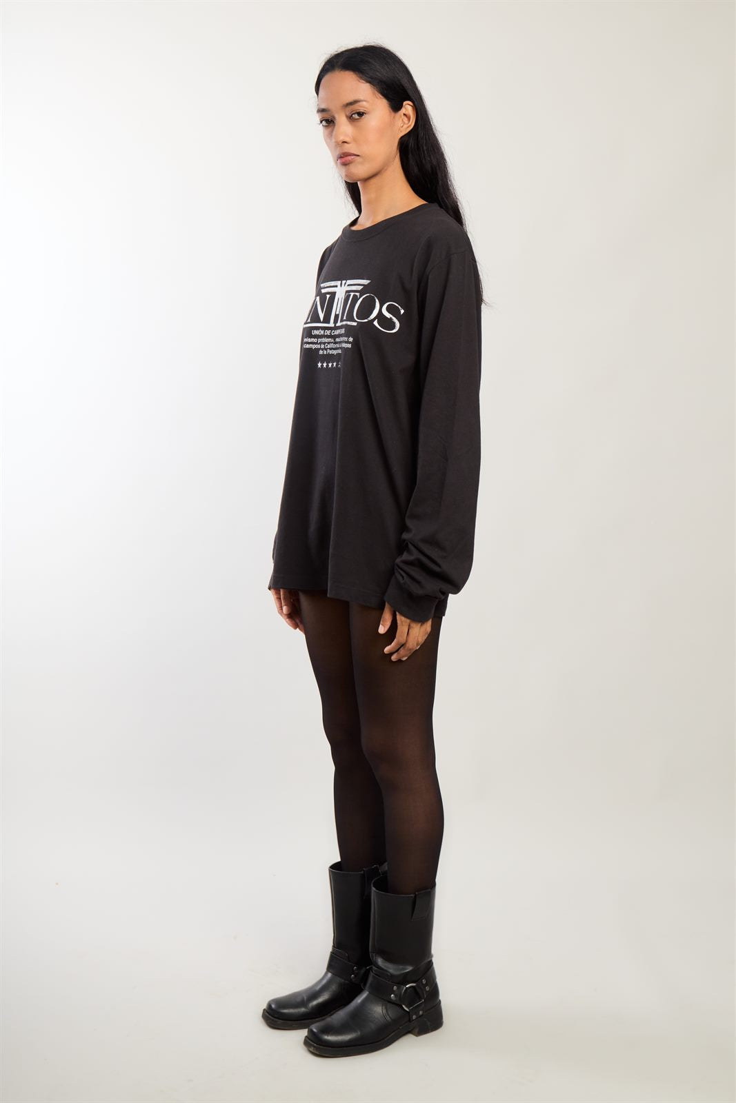 LONGSLEEVE CAMPESINO negro