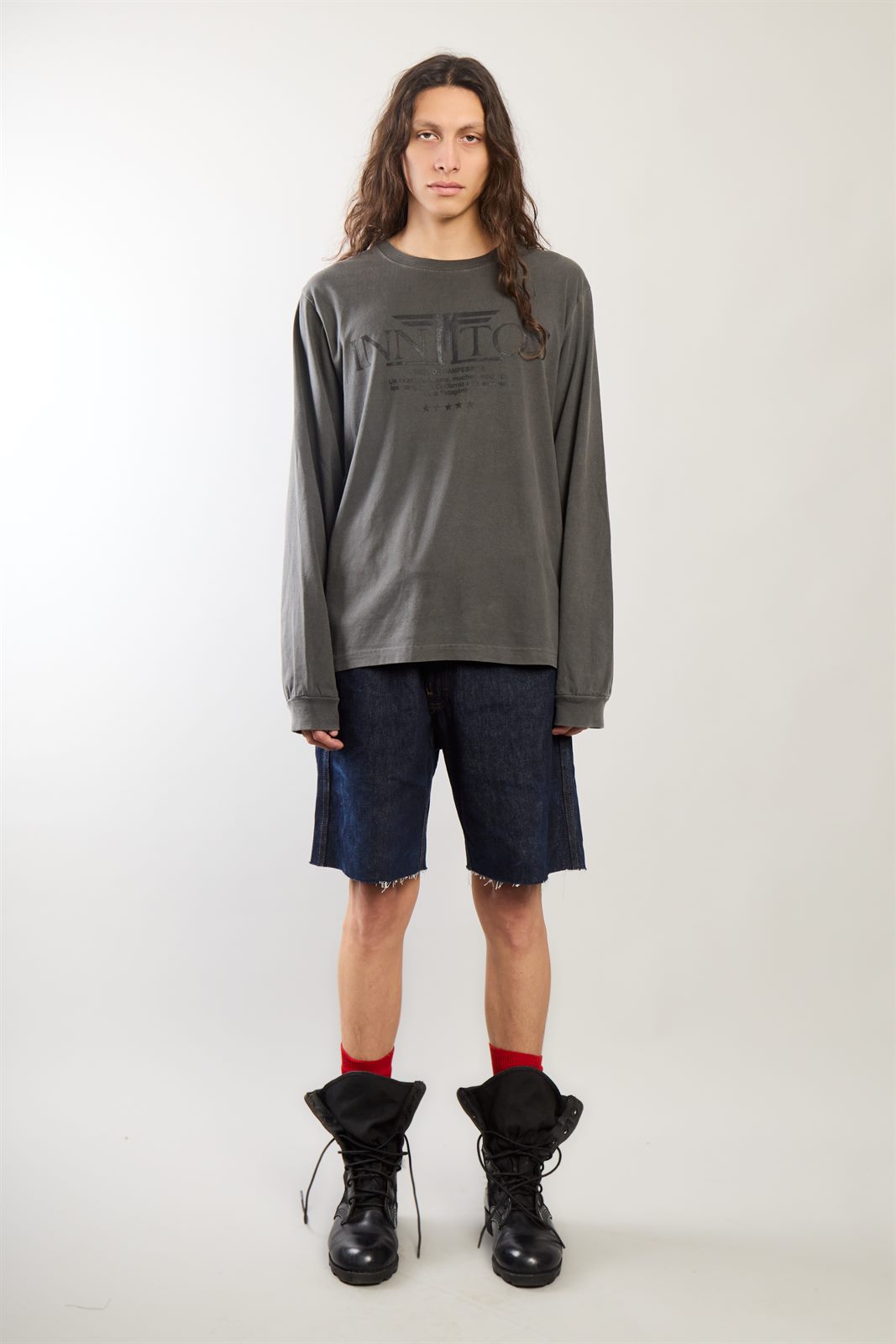LONGSLEEVE CAMPESINO GRIS