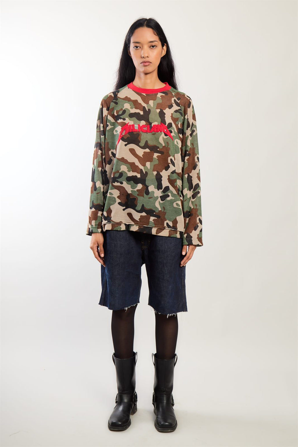 LONGSLEEVE KNIT MILICIANO camuflado